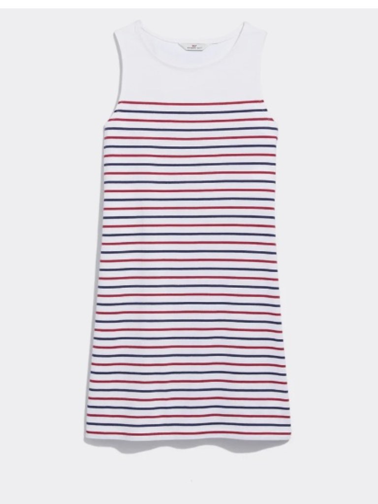Vineyard Vines Nantucket Shift Dress, Lighthouse Red | Size Xs